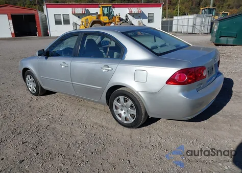 2008 Kia Optima Lx from USA, damaged, VIN KNAGE123685241621